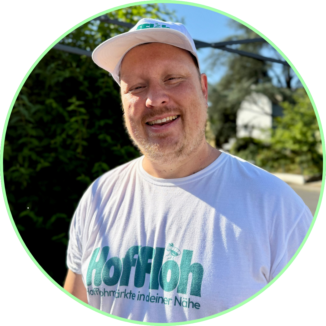 Martin Müller, Geschäftsführer und Co-Gründer von HofFloh