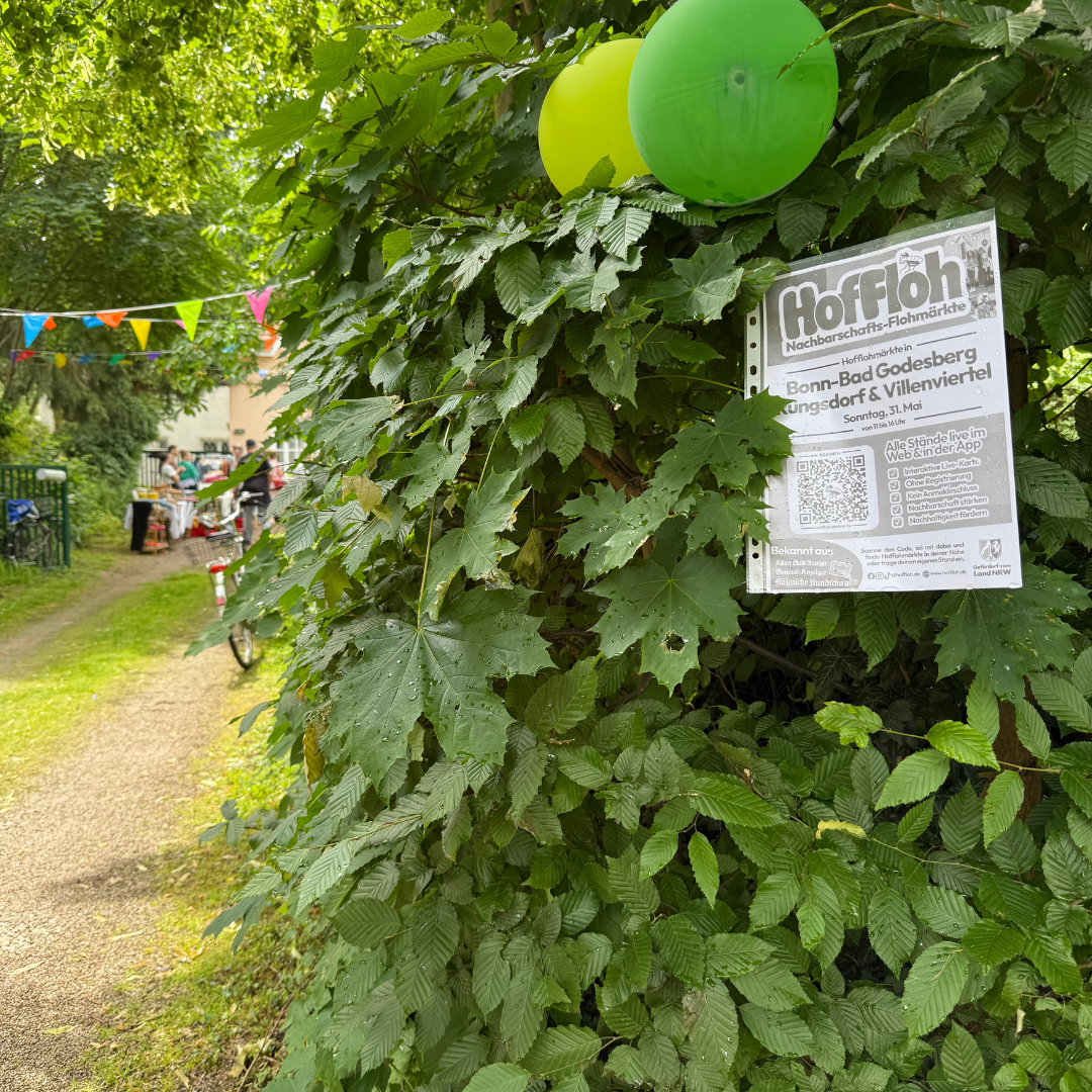 Werbung mit Luftballons
