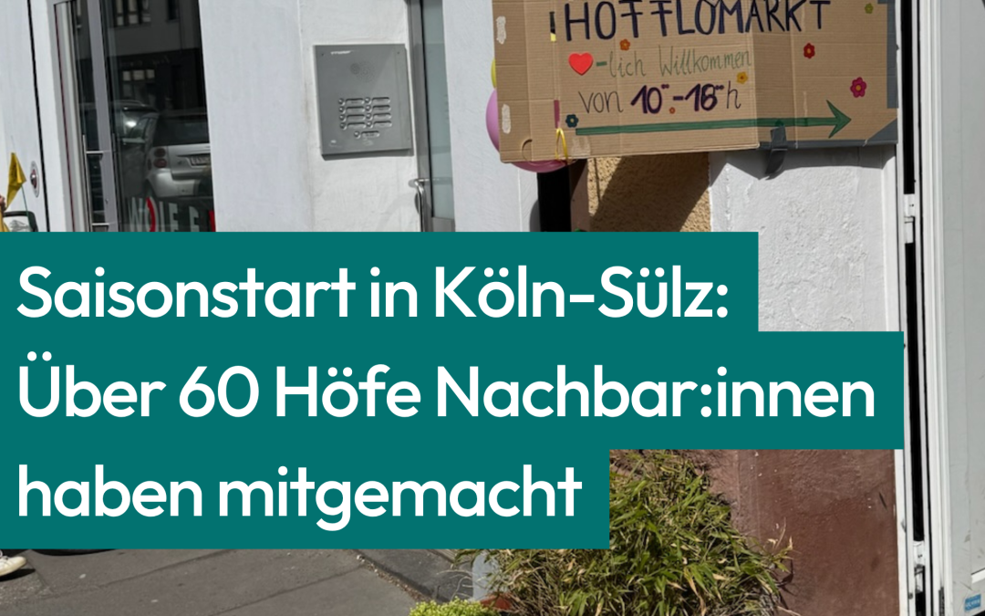 Saisonstart in Köln-Sülz: 60 Höfe, volle Straßen und beste Stimmung